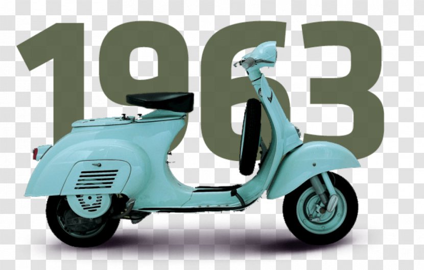 Scooter Vespa GTS Piaggio Motorcycle - Types Of Motorcycles Transparent PNG