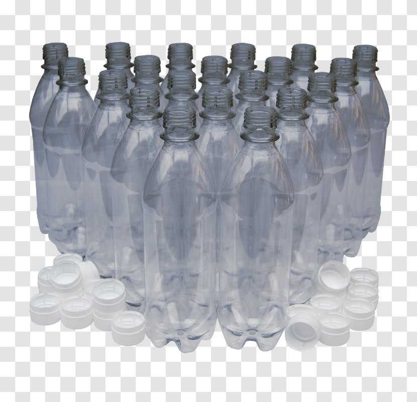 Plastic Bottle Beer Polyethylene Terephthalate - Glass - Vials With Caps Transparent PNG