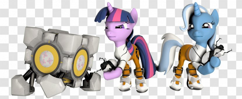 Portal 2 Garry's Mod Pony Horse - Flower Transparent PNG