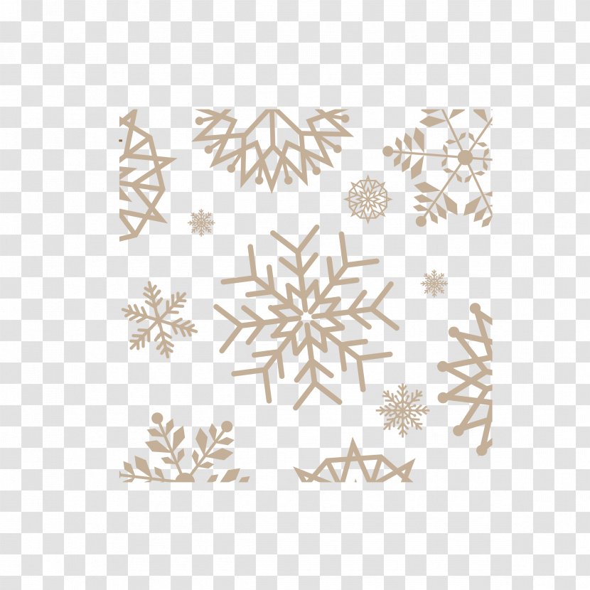 Snowflake Winter Computer File - Snow Background Texture Transparent PNG