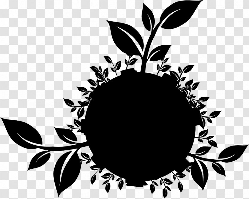 Clip Art Leaf Pattern Desktop Wallpaper Silhouette - Black Transparent PNG
