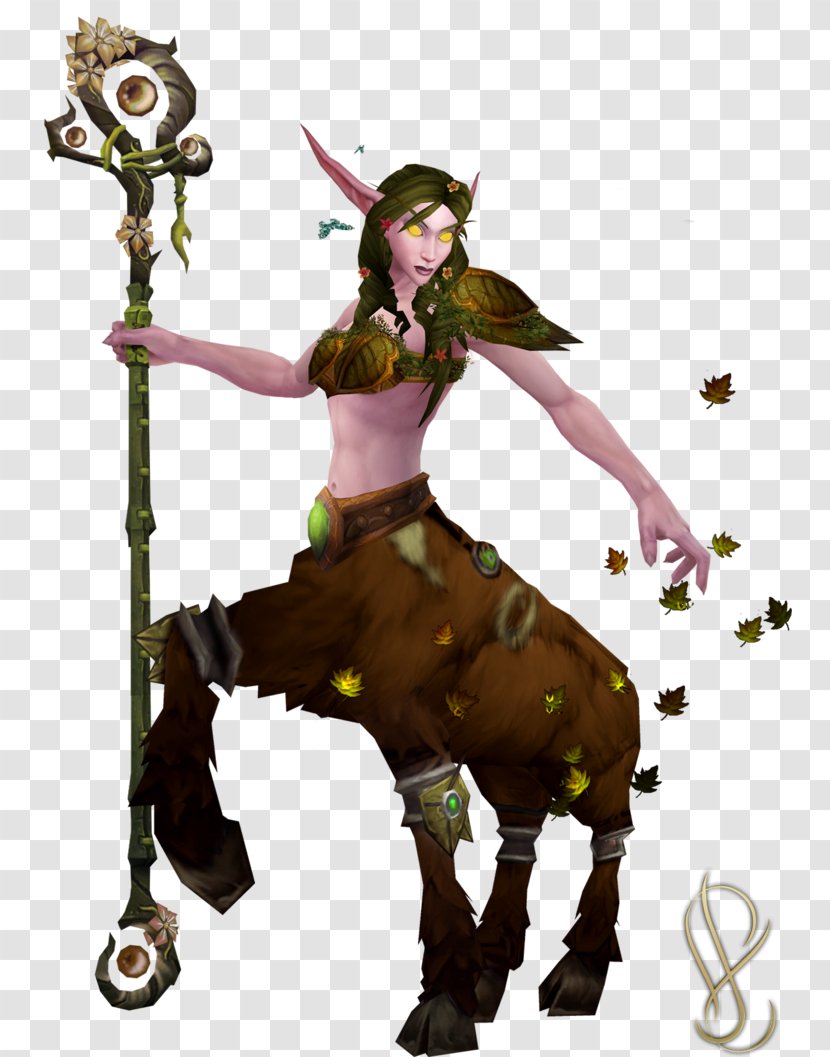 World Of Warcraft: Mists Pandaria Warcraft III: Reign Chaos Dryad Night Elf - Mythical Creature Transparent PNG