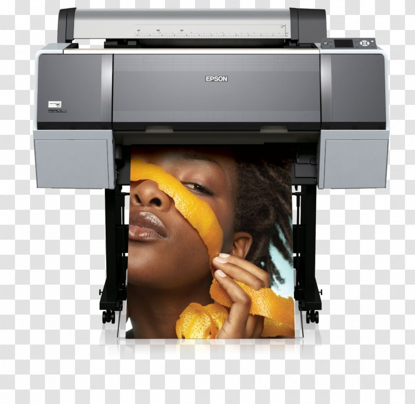 Epson Wide-format Printer Inkjet Printing Transparent PNG