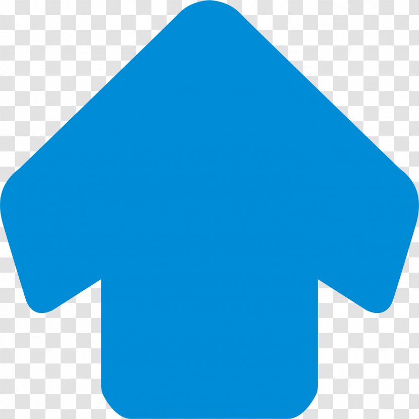 Line Area Triangle Blue - Vector Arrow Transparent PNG