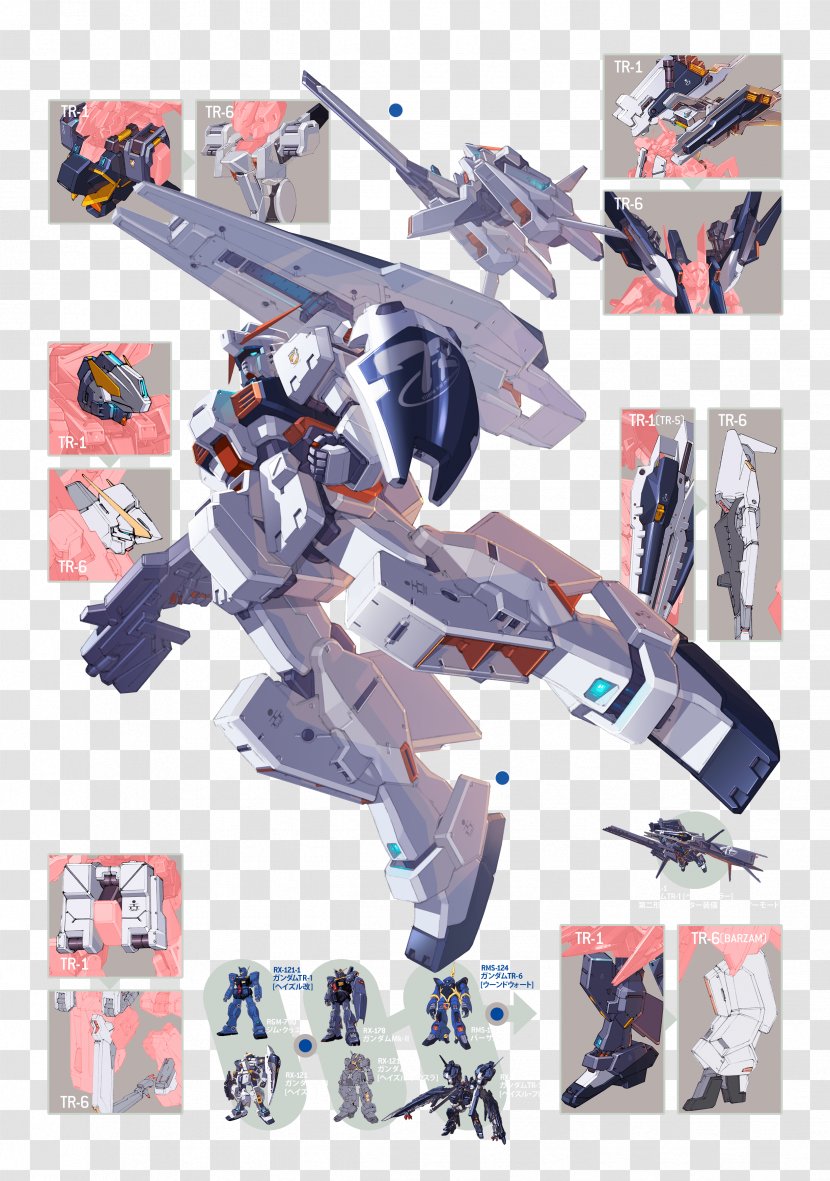 ガンダムTR-6 ADVANCE OF Ζ ティターンズの旗のもとに Gundam バーザム 074 RGM-79Q GM Quel - Model Transparent PNG