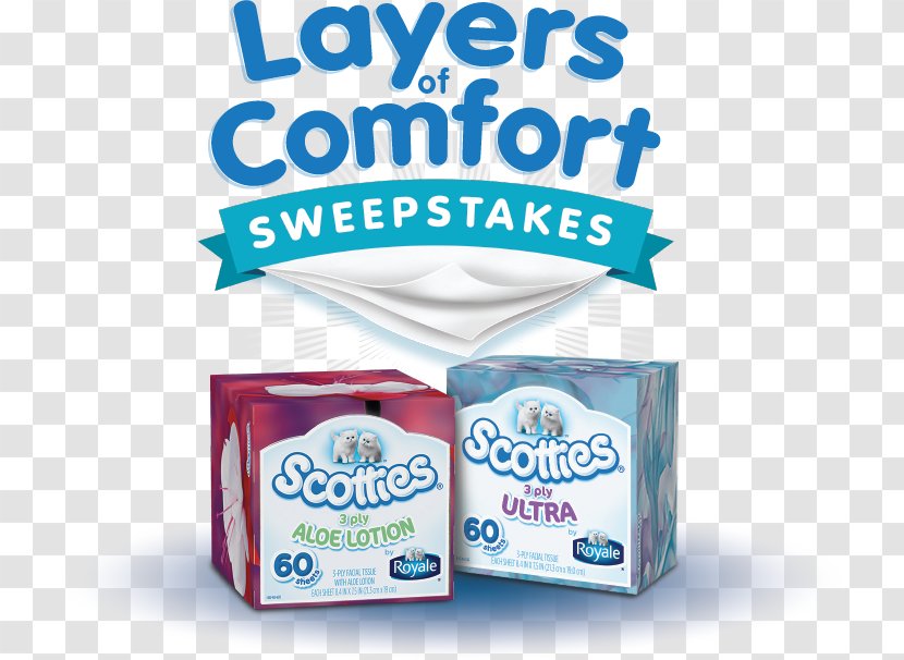 Lotion Scotties Facial Tissues Tissue Paper Brand - Enter To Win Transparent PNG