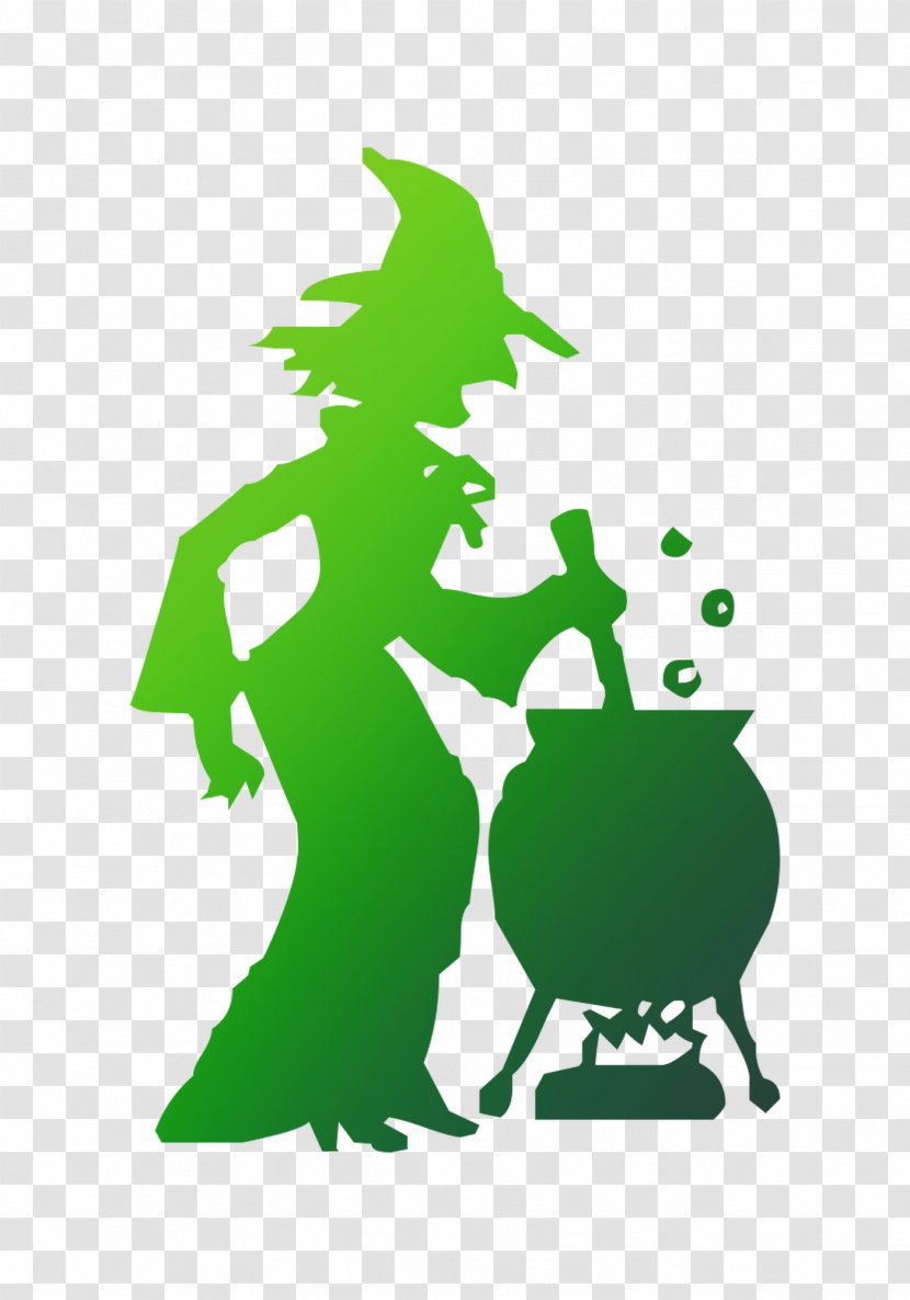 Witchcraft Vector Graphics Silhouette Image Halloween - Fictional Character - Party Transparent PNG