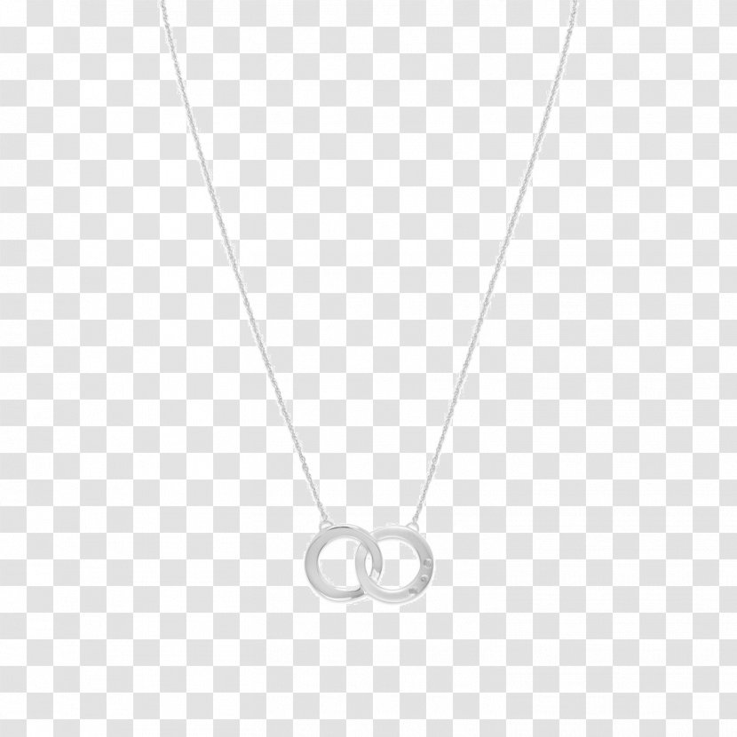 Charms & Pendants Necklace Gemstone Bracelet Diamond - Interlocking Rings Transparent PNG