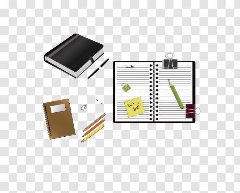Paper Notebook Adobe Illustrator - Pencil - Design Transparent PNG