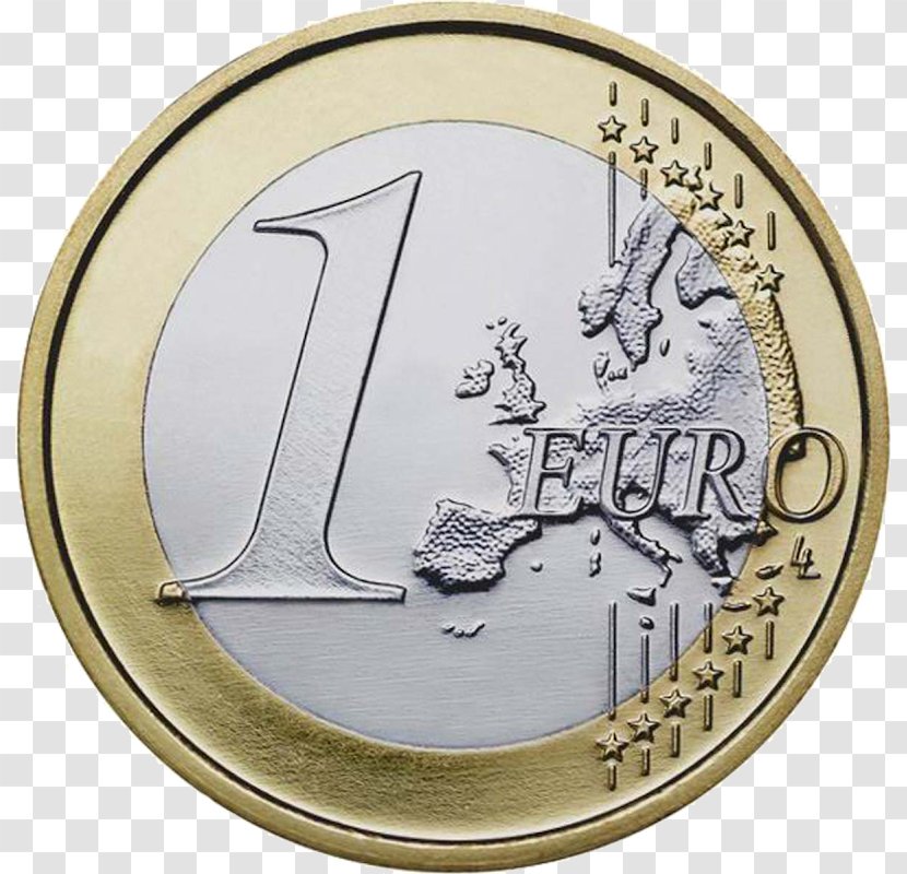 1 Euro Coin Coins Cent Transparent PNG