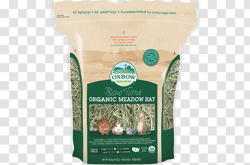 Organic Food Hay Oxbow Guinea Pig Rabbit Transparent PNG