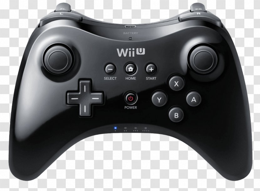 Wii U Pro Controller Nintendo Switch Game Controllers GamePad - Video Accessory Transparent PNG