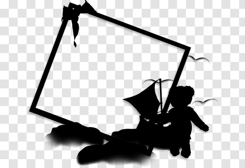 Clip Art Line Angle Silhouette Cartoon - Black M - Photography Transparent PNG