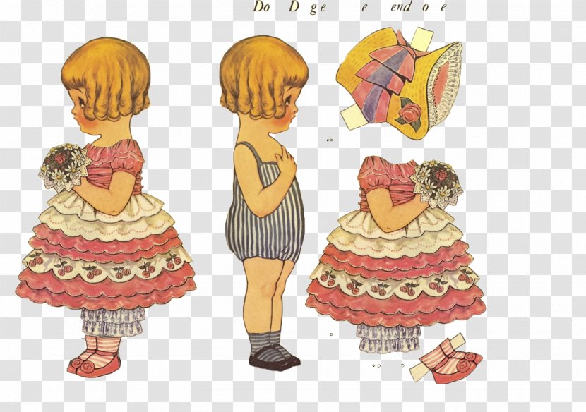 Dolly Dingle Paper Dolls - Post Cards - Doll Transparent PNG