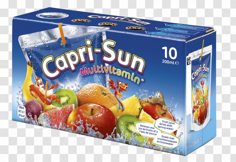 Juice Capri Sun Drink Fruit - Caprisun Transparent PNG