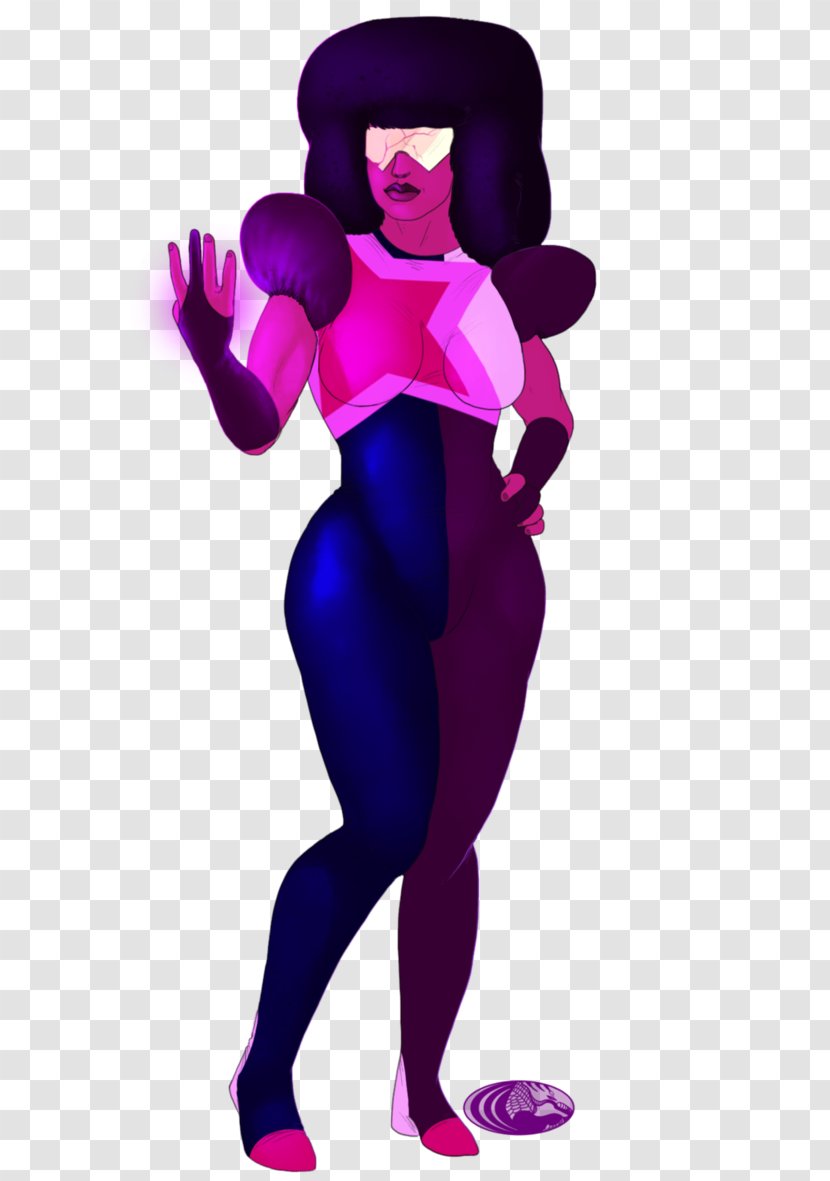 Garnet Stevonnie Fan Art Character - Purple - Wedding Fanart Transparent PNG