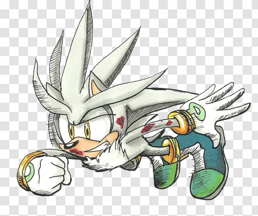 Shadow The Hedgehog Silver Sonic Tails - I Hurt Transparent PNG