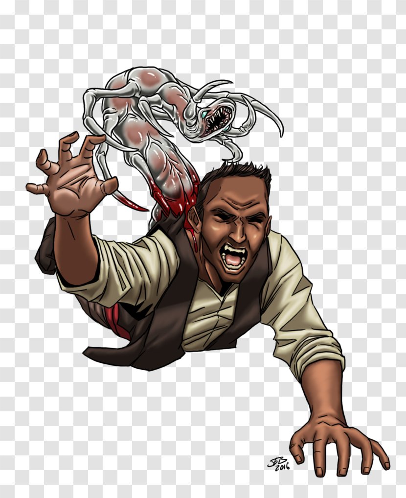 Thumb Cartoon Legendary Creature - Aggression Transparent PNG