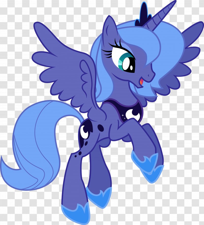 Princess Luna Pony Pinkie Pie Rarity Twilight Sparkle - Fictional Character - Overlooking Vector Transparent PNG