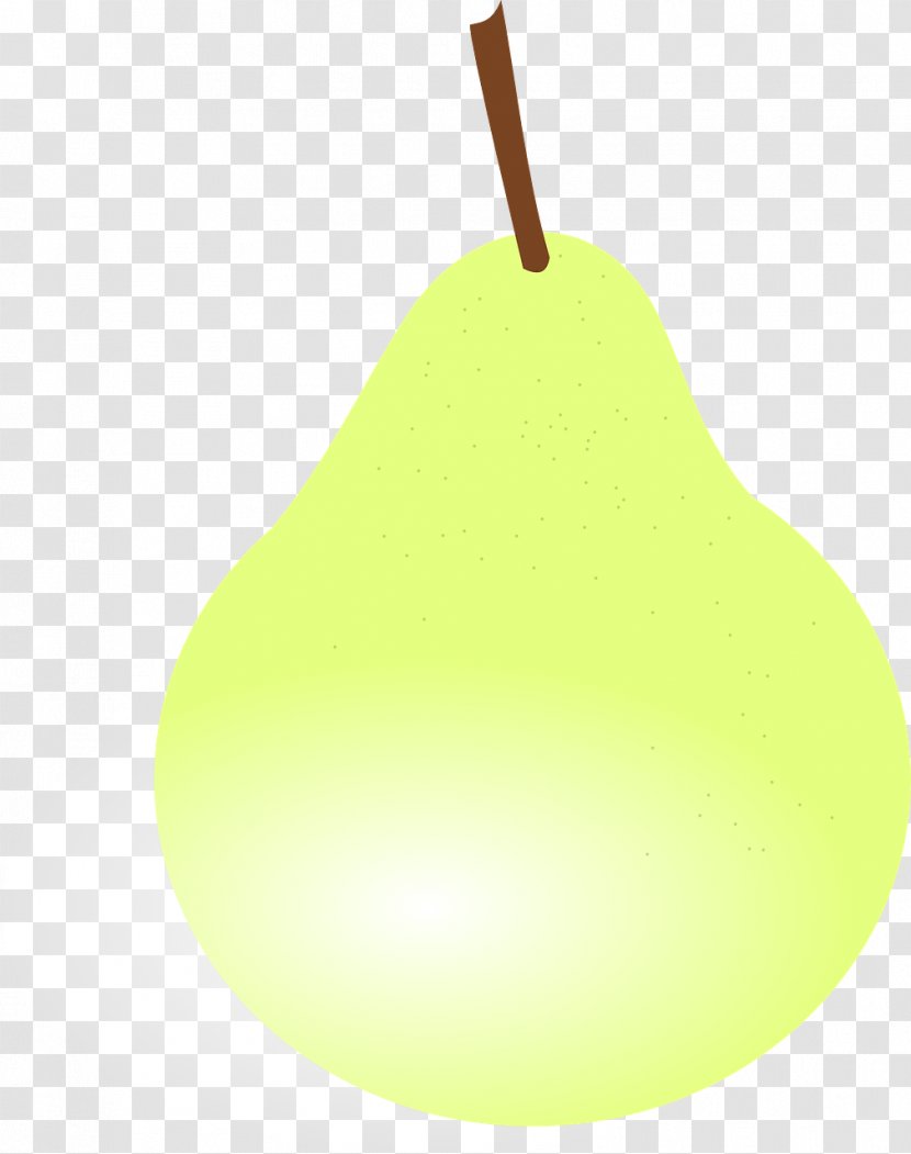 Yellow - Pear - Golden Transparent PNG