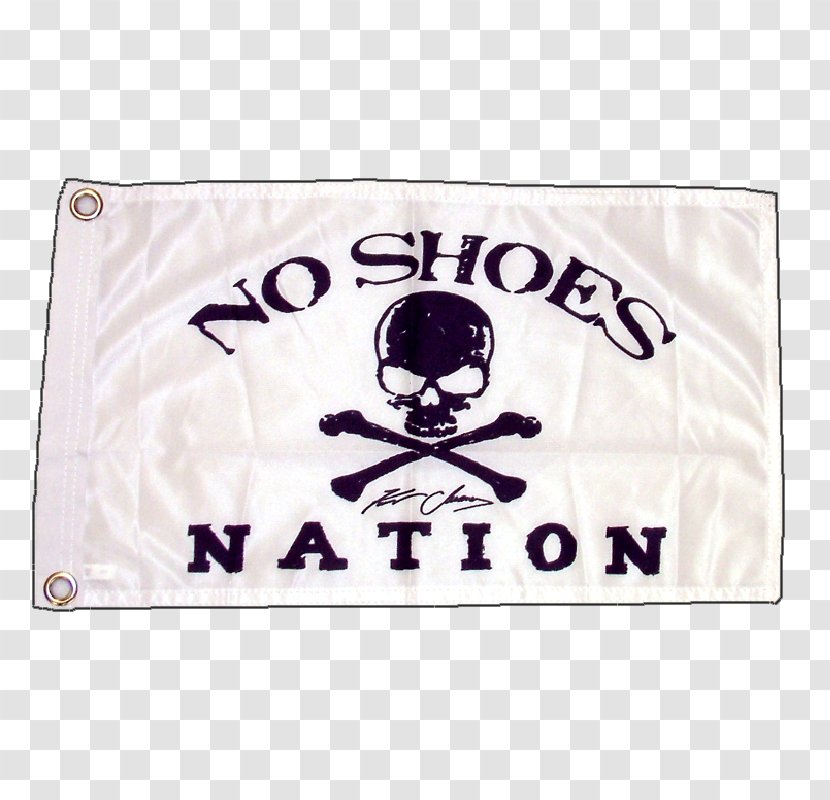No Shoes Nation Tour T-shirt Live In Pirate Flag - Rectangle Transparent PNG