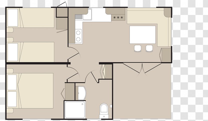 Pelso Camping Alsóörs Floor Plan Lake Balaton Architecture Meter - Real Estate - Mobile Home Transparent PNG