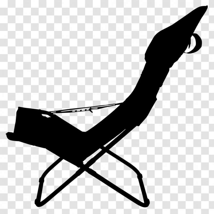 Chair Sitting Garden Furniture Clip Art - Blackandwhite - Outdoor Transparent PNG