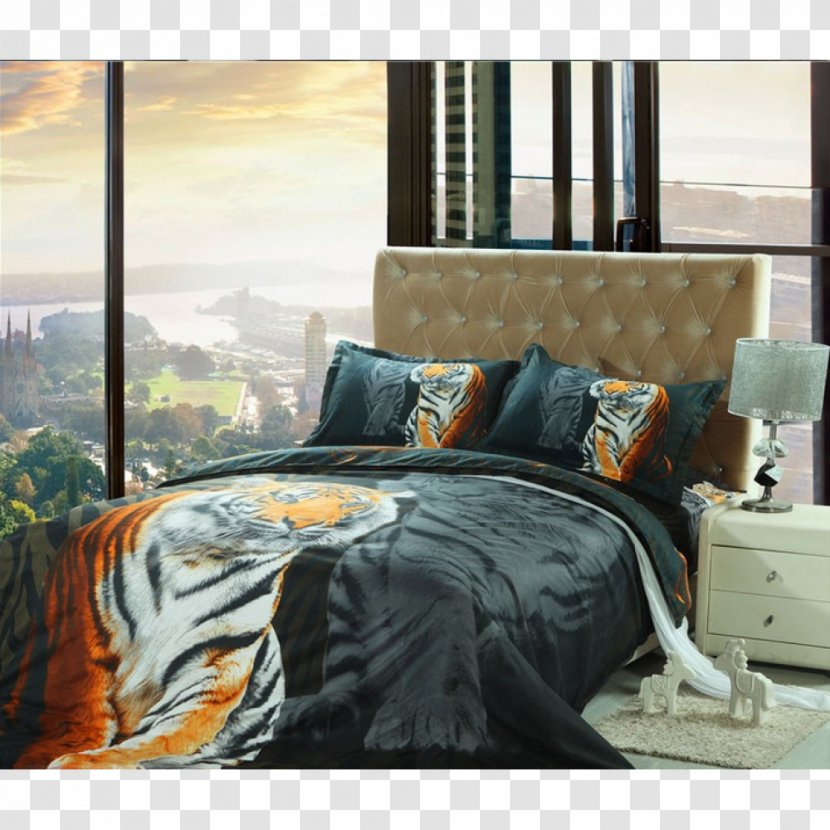 Bed Sheets Frame Duvet Cover Comforter - Textile - Decoration Upscale Transparent PNG