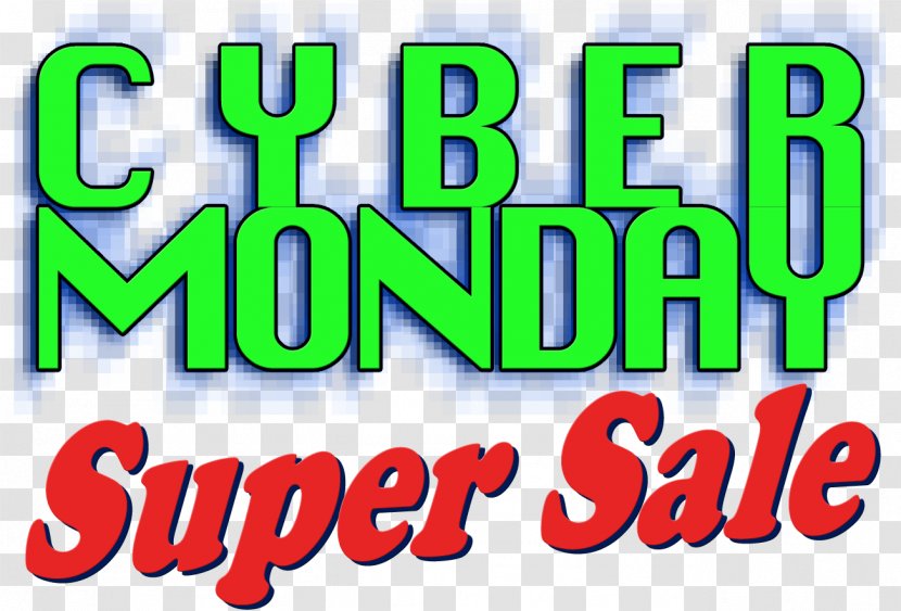 Logo Brand Green Font - Signage - Cyber Monday Sale Transparent PNG