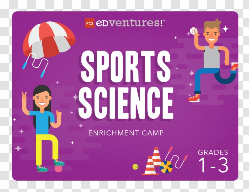Sports Science Camp Pcs Edventures Font - Violet Transparent PNG