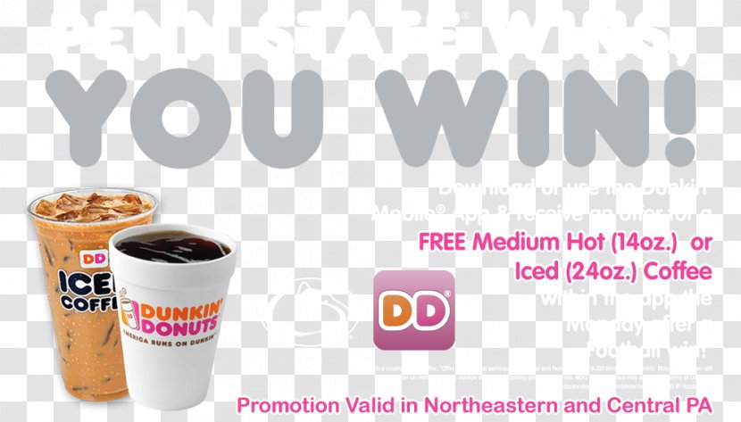 Iced Coffee Cafe Donuts Cup Transparent PNG