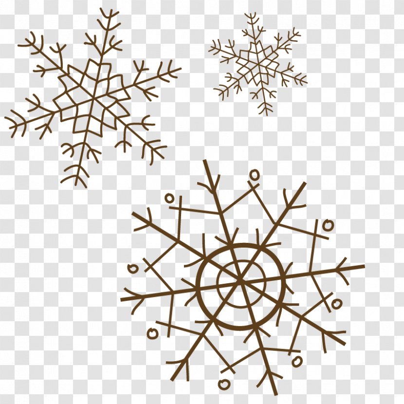 Shape Download - Point - Vector Falling Snowflakes Transparent PNG