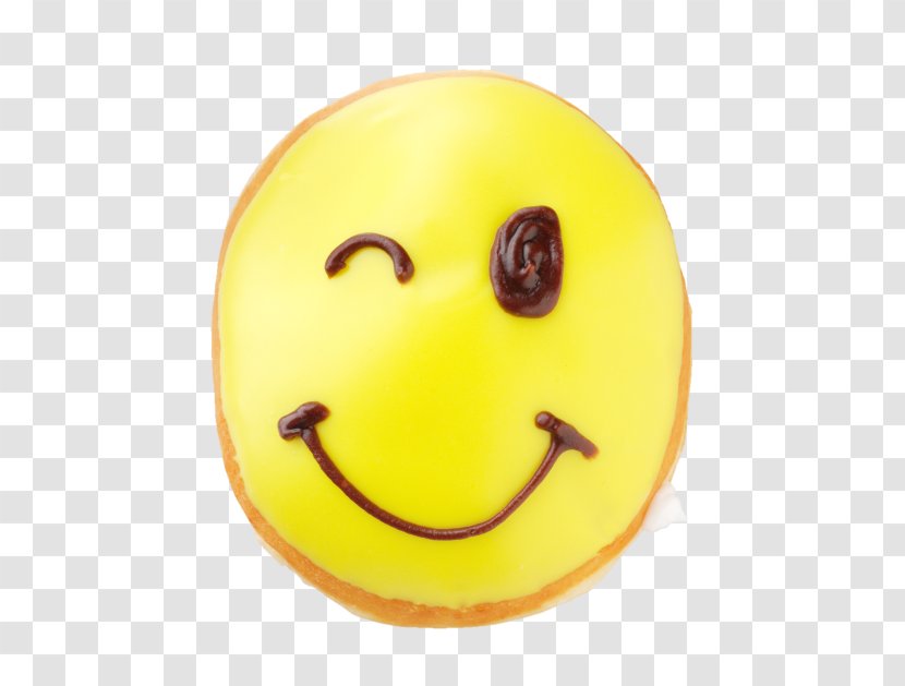 Donuts Krispy Kreme Frosting & Icing Glaze Smiley - Month - Donut Emoji Transparent PNG