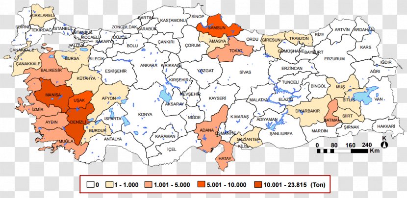Yetişen Map Türkiye'de Yetiştirilen Tarım Ürünleri Uzunlu Belediyesi Auglis - Area Transparent PNG