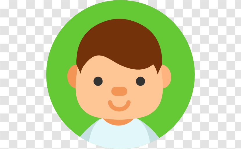 Avatar Child User Profile - Nose - Smiling Boy Transparent PNG