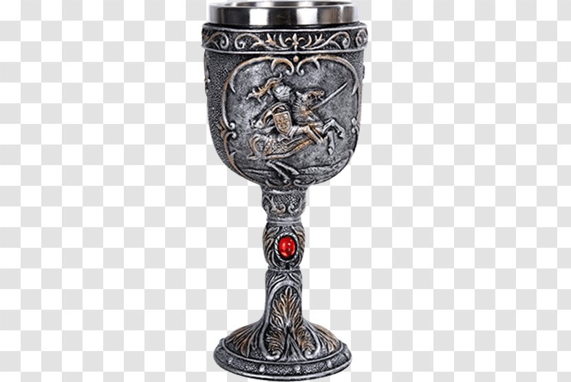 Middle Ages Chalice Knights Templar Wine Glass - Artifact - Medieval Transparent PNG