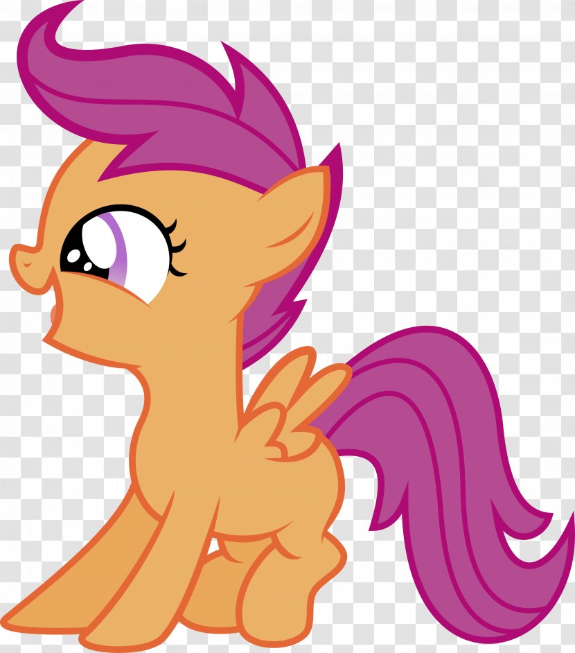 Pony Scootaloo Applejack Pinkie Pie Fluttershy - Flower - Excitement Transparent PNG