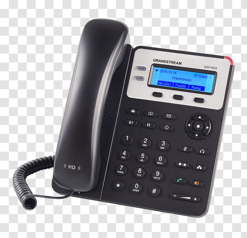 Grandstream GXP1625 Networks VoIP Phone Voice Over IP GXP2160 - Electronics - Voip Transparent PNG