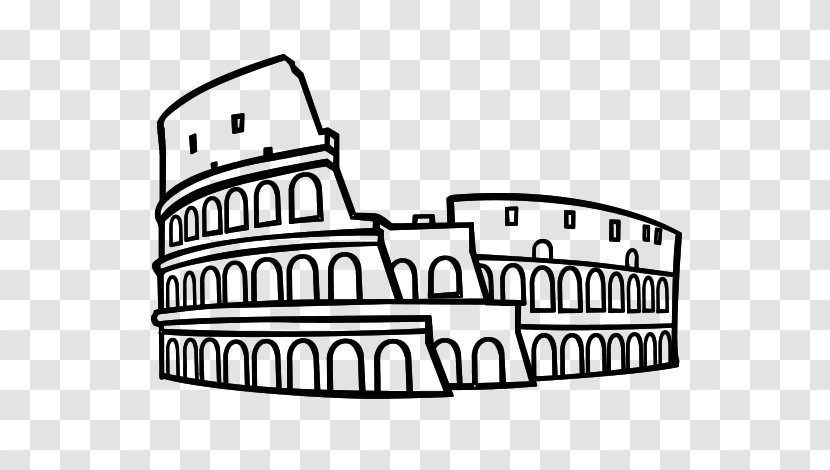 Colosseum Drawing Painting Roman Art Ancient Rome Transparent PNG