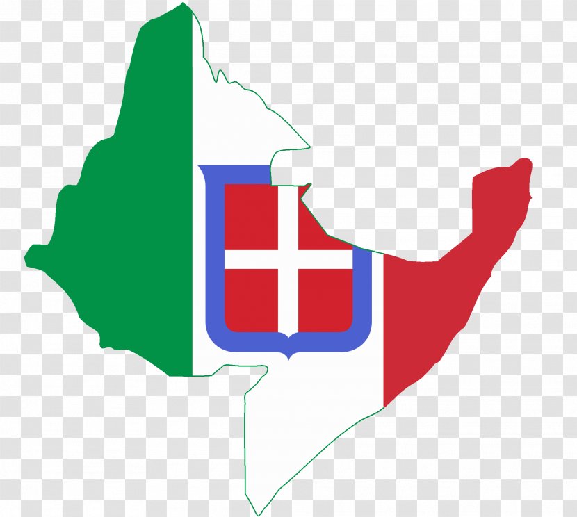 Kingdom Of Italy Italian Empire East Africa Somaliland - Area - Flag Transparent PNG