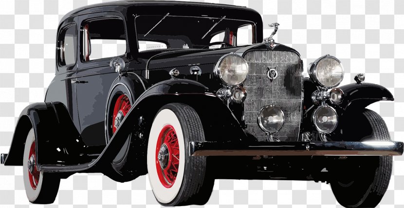 Classic Car Auto Show Oldsmobile Vintage - Automotive Wheel System - Black Older Cars Physical Map Transparent PNG