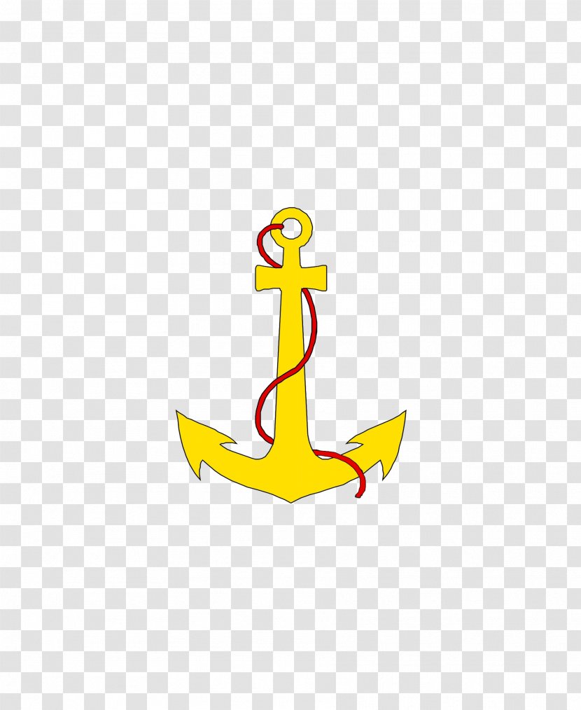 Anchor Anclaje Watercraft Yellow - Point Transparent PNG