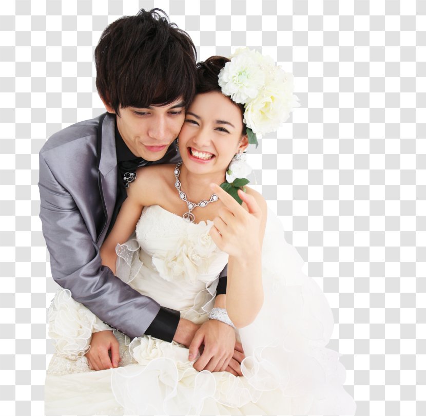 Wedding Dress Flower Bouquet Bride Marriage - Tree Transparent PNG