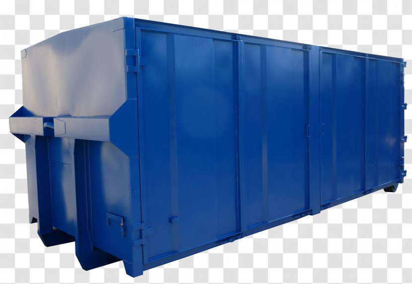 Plastic Steel Shipping Container Transparent PNG