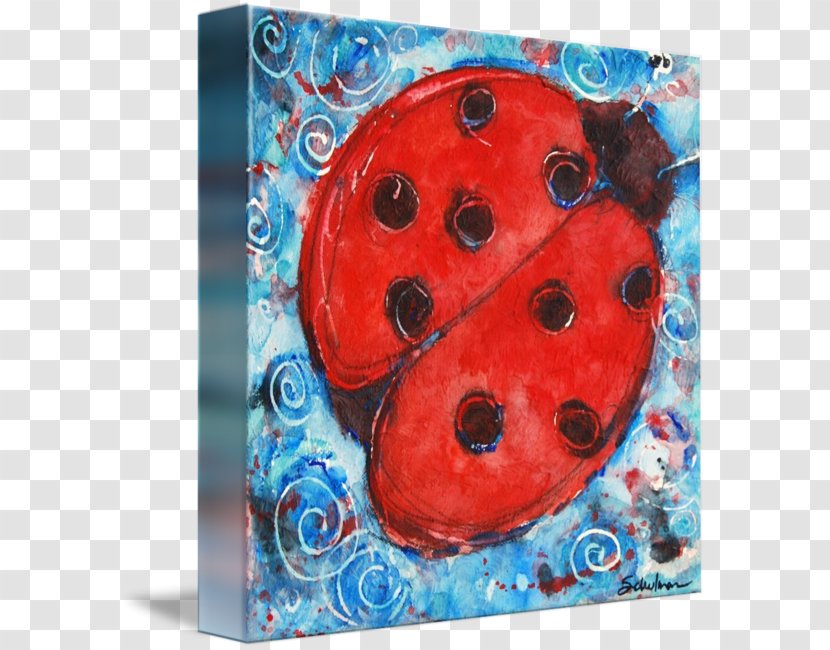 Ladybird Beetle Painting Wall Poster Imagekind Transparent PNG