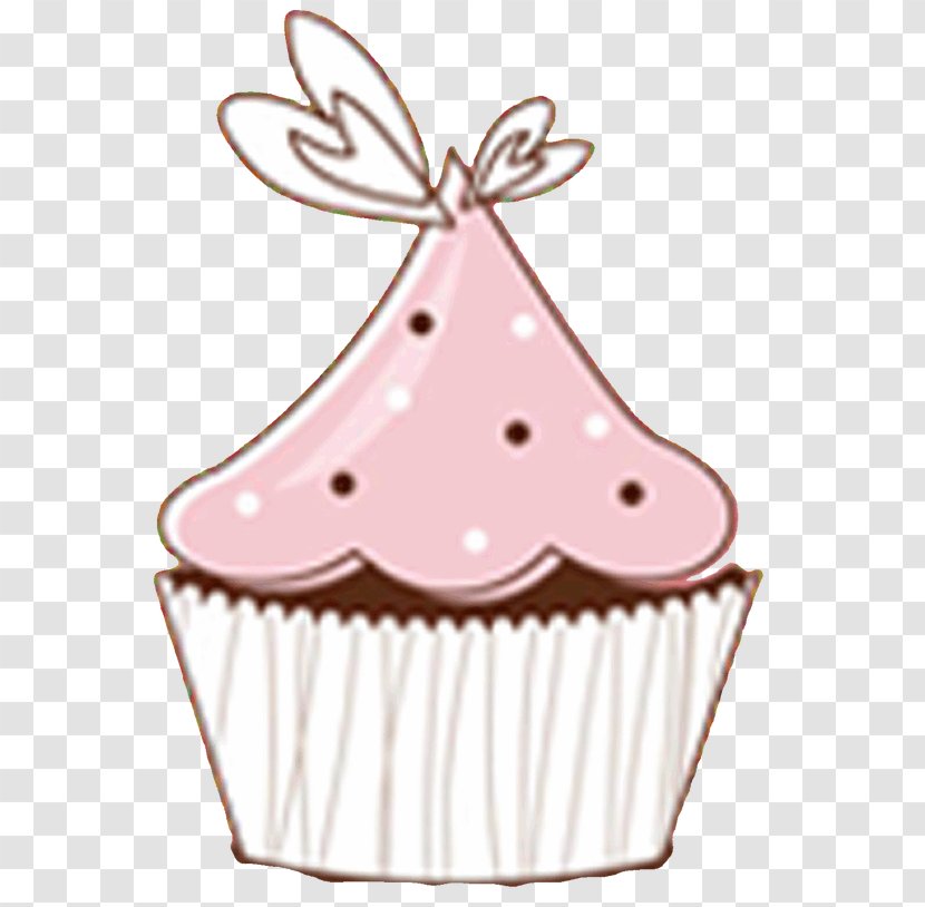 Strawberry Cartoon - Cupcake - Baked Goods Cake Decorating Transparent PNG