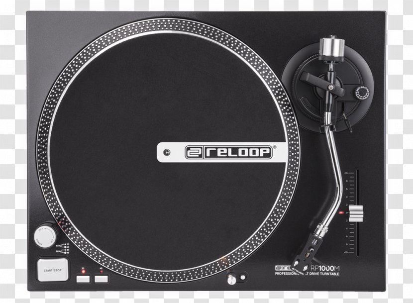 Turntablism Phonograph Record Direct-drive Turntable Disc Jockey - Reloop Rp8000 - High Fidelity Transparent PNG