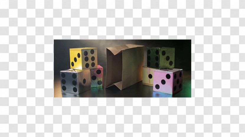 Magic Dice Stacking Paper Bag Transparent PNG