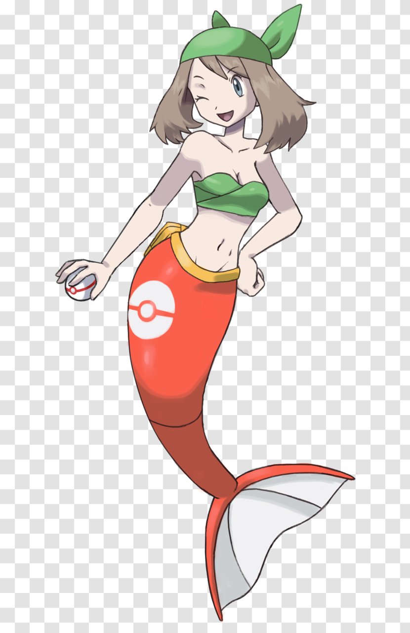 Pikachu Pokémon Red And Blue Serena May - Cartoon Transparent PNG