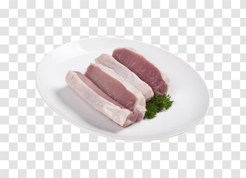 Back Bacon German Cuisine Prosciutto Pork Loin - Gammon - Meat Transparent PNG